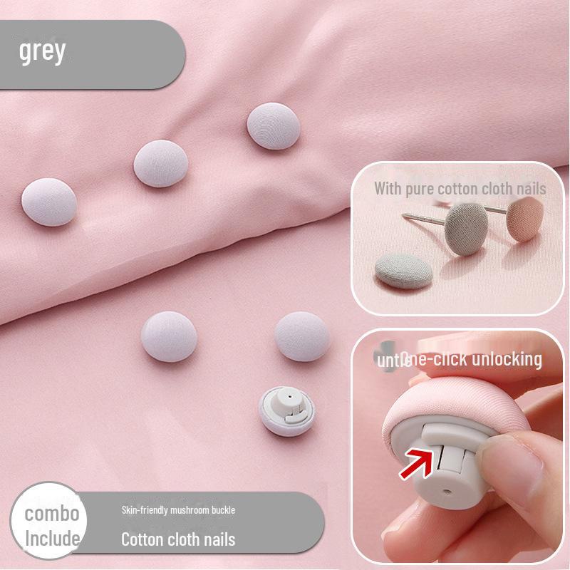 Quilt Fastener Nail: Anti-Slip Corner Buckle for Cotton Quilt Covers and Bed Sheets