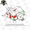 Xinnengda 30sqm Frame Tent & Accessories
