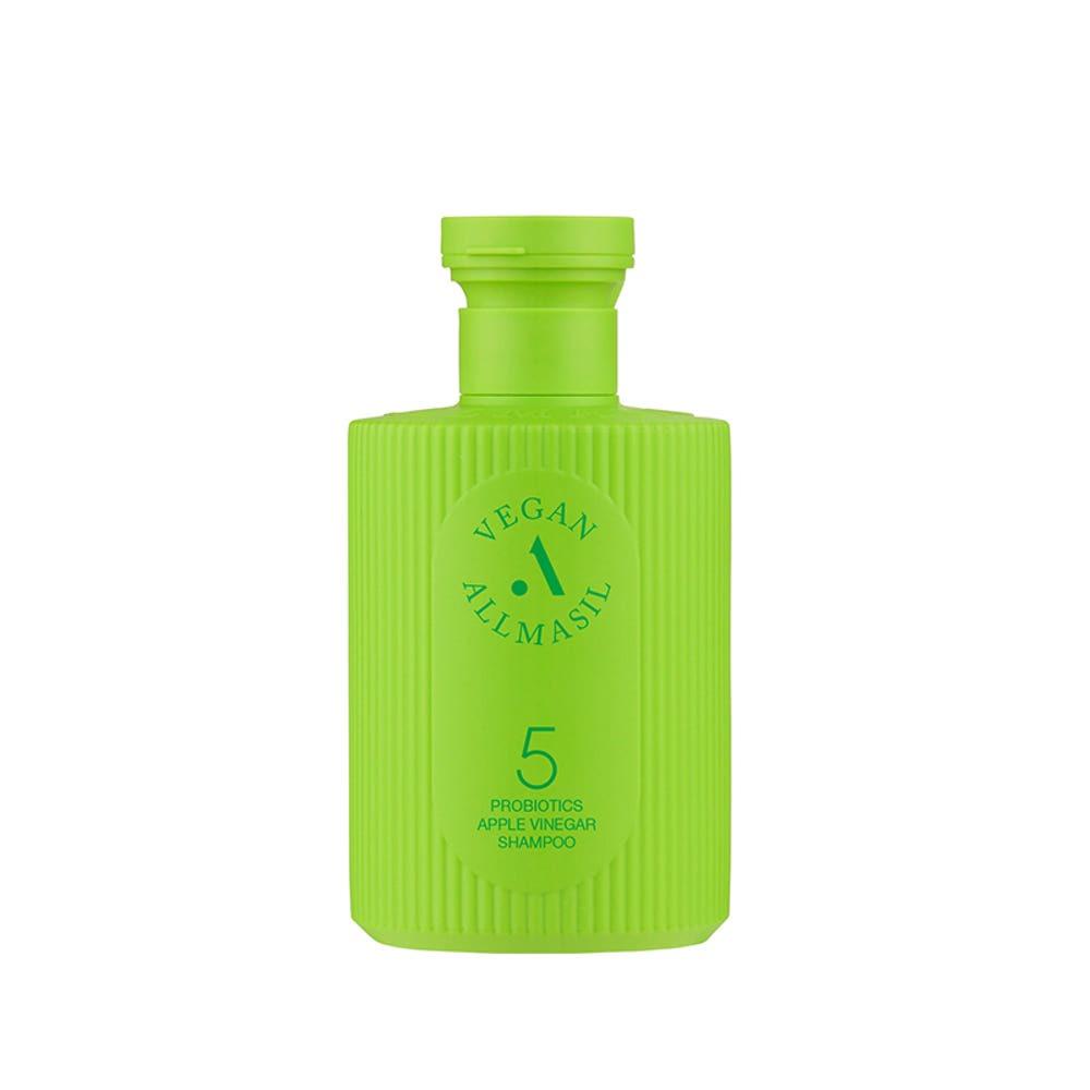 ALLMASIL 5 Vegan Probiotics Apple Vinegar Shampoo Scalp Clarifying & Shine 150ml