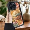 Phone case: 2D flat design suitable for iPhone 18 17 16 15 14 13 Pro protective case, planets and space, perfect Christmas and Halloween holiday gift