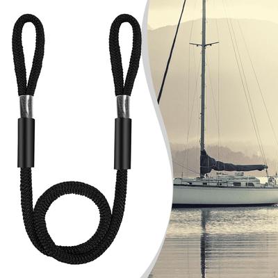3/8 Zoll Bootsleine für Steg, Ponton-Zubehör, Ausfransungsresistent, Festmacherleine, Seil für Yacht