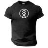 Home Protection Sign T Shirt Gym Clothing Vikings Bodybuilding Workout Mma Top