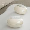 Artistic Magnetic Desktop Tissue Box Home Office Organizer Premium Workstation Paper Dispenser Living Room Decor Tissue Case