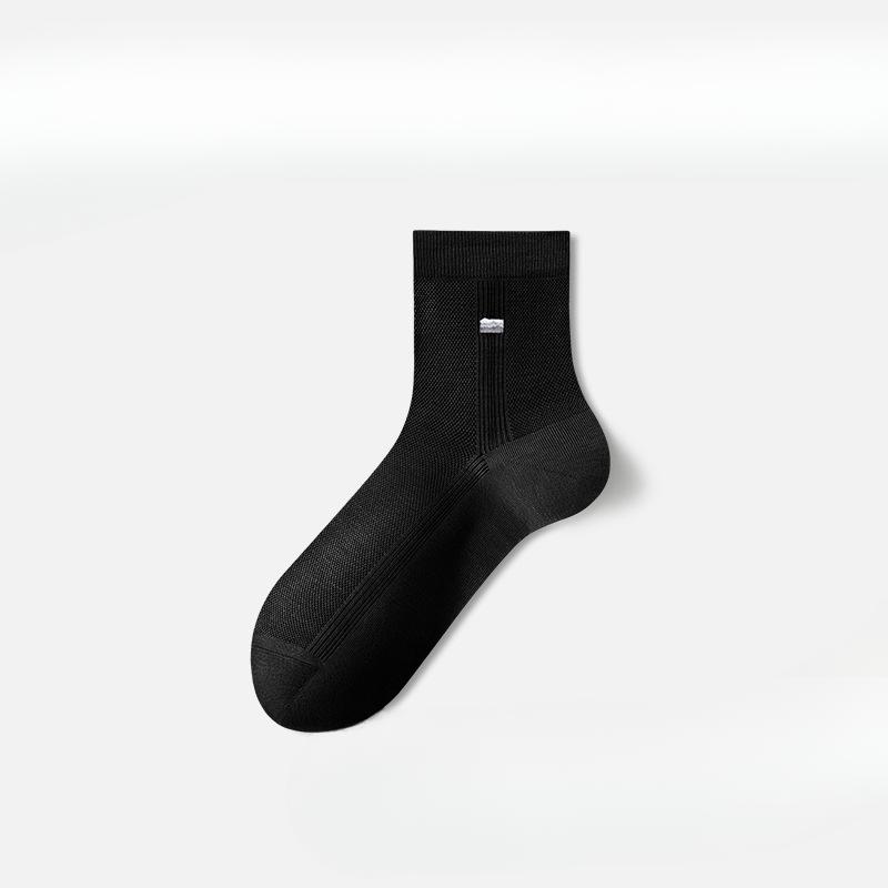 Herren Sommer Dünne Freizeit Mesh Atmungsaktiv Schweißabsorbierend Antibakterielle Socken