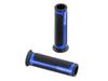 POSH FAITH Motorrad Hybrid Links und Rechts für Motorradgriffe, Griffe, Set, 22,2mm Lenker, Blau, 010672-01-10
