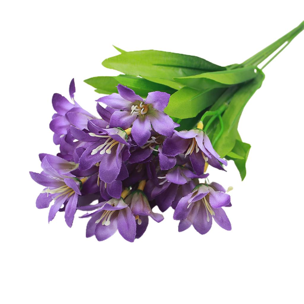 H&B Store Lovely Artificial Mini Flower Bouquet Home Wedding Decor 24 Flowers On 1 Piece