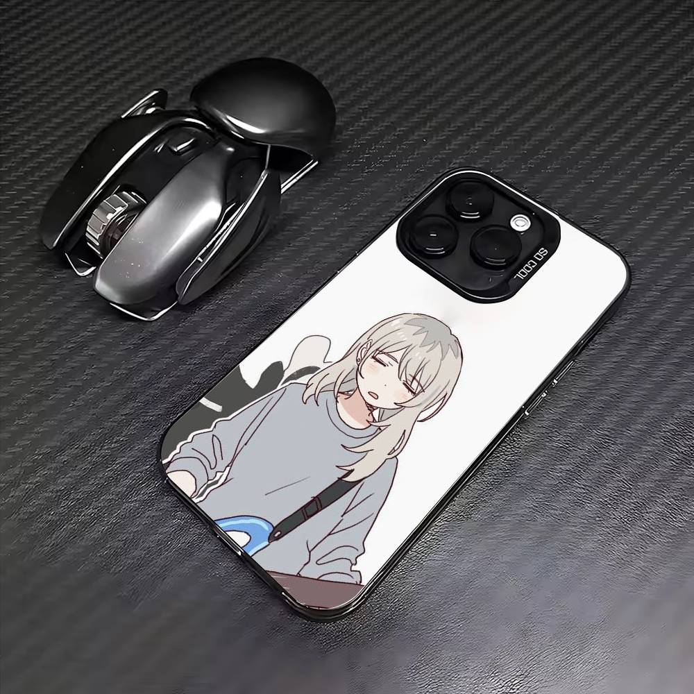 

Чехол для телефона G-Girl Anime BandS C-Cry для iPhone 17, 16, 15, 14, 13, 12, 11 Plus, Pro Max, цветной, серебряное покрытие внутри iPhone13PROMAX