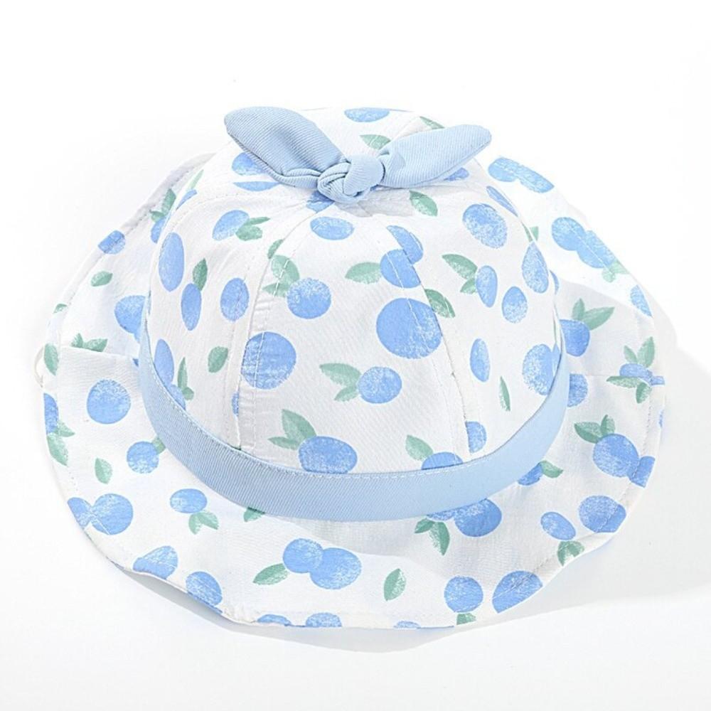 Fruit Print Baby Bucket Hat Sun Protection Panama Cap New Kids Sun Hat  Summer