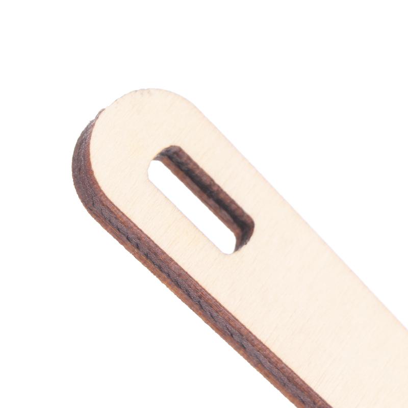 6-teiliges Webset aus Holz, Holzständer Häkelgarnwerkzeug, DIY Kamm Drahtmodell Mini Webstuhl aus Holz