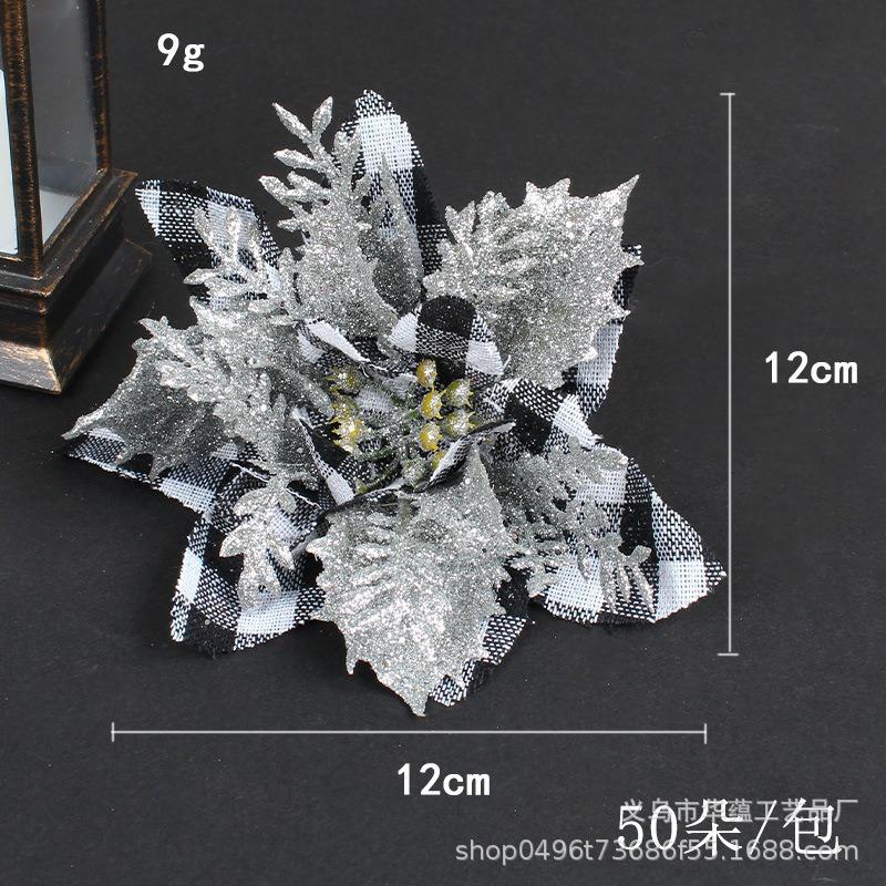 Искусственные Праздничные Цветы Клетчатый Рождественский Сделай Сам Рождественская Елка Ротанговая Декорация Спичка