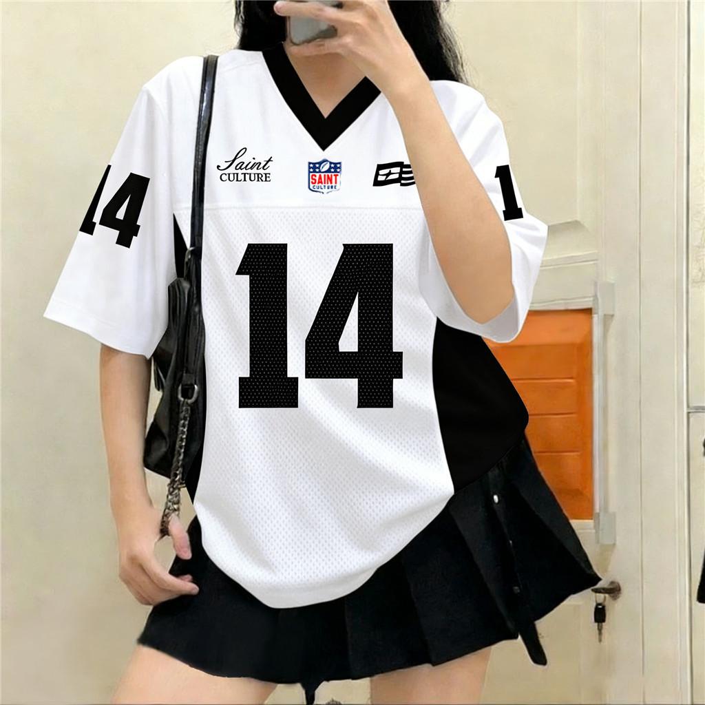 Women's Retro Loose-fitting T-shirt, Retro Street Style, Loose Fit, Fashionable and Versatile Classic Style