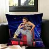 Israel Celebrity Noa Kirel  Square Double-Sided printed Pillow Case Bedroom Bedside Pillow Sofa Cushion Cover