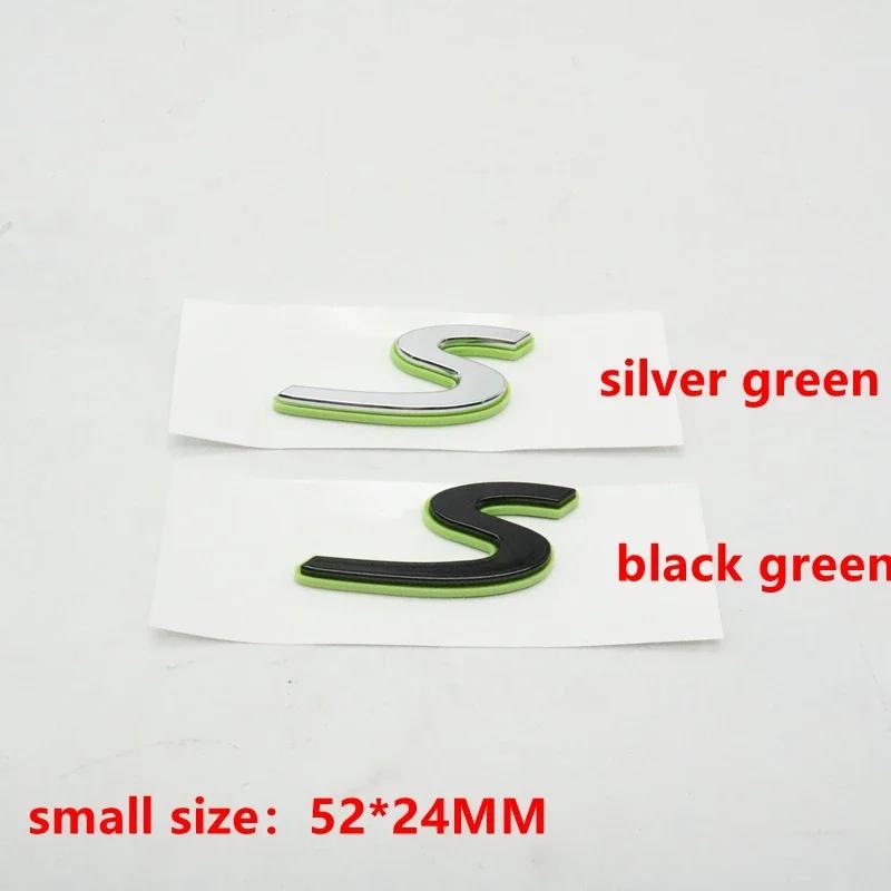 1Pc Car Rear S 4 GTS Letter Emblem Tail Door Trunk Sticker Styling Logo Badge For Panamera Macan Taycan 911 718