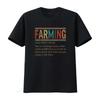 Farming Noun Definition Funny Farmer Farm Lover S T Shirt Vintage Washed Soft Designer Clothes Unisex Homme