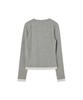 DANGLEDROP Dgdp Layered Basic Long Sleeve_Melange Grey