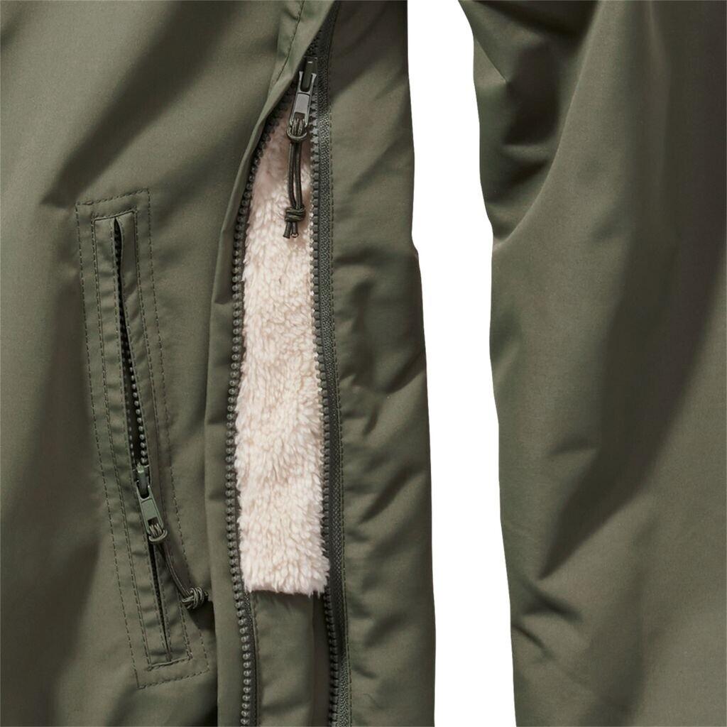 Winter Jacket Brandit Windbreaker Sherpa (3173) Olive (3173-1)