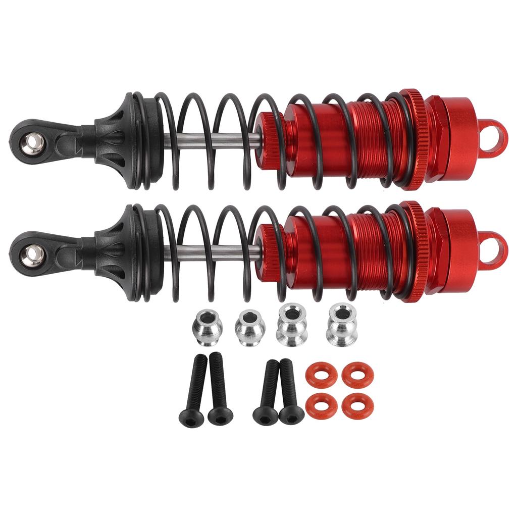 2pcs Aluminum Alloy Front Shock Struts Damper Spare Parts Fit for Outcast 1Celsius10 RC Model