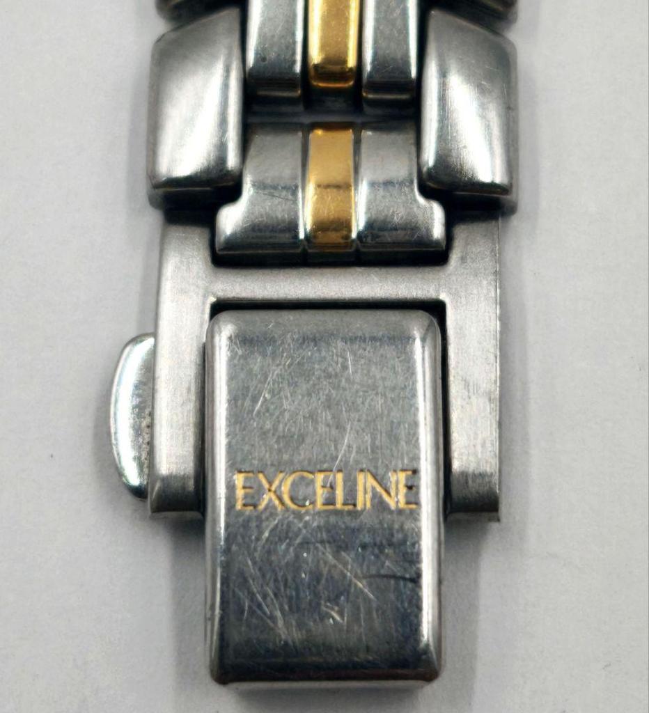 [USED] Working Seiko Exceline watch, combination, battery, genuine strap