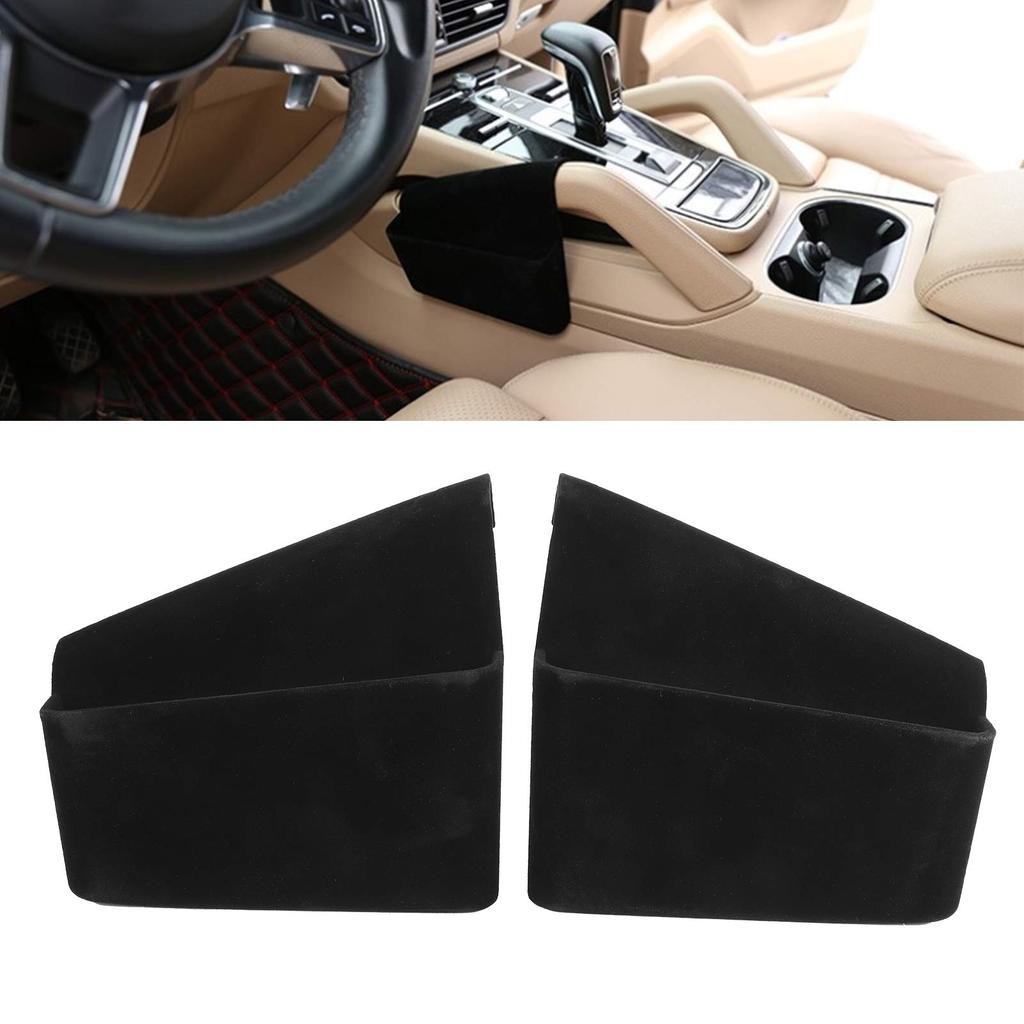 Center Console Hanging Storage Box, 2 Organizer Containers for Porsche Cayenne 2018-2020, Extra Storage