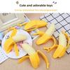 Anxiety Relief Banana Squeeze Toy Slow Rebound Simulated Banana Stress Relief Squeeze Ball Sensory Toys Stress Relief Toy