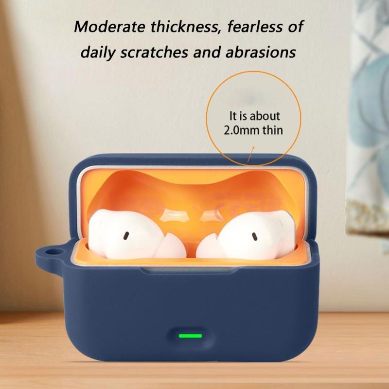 Earphone Skin Silicone Housing Case Dustproof Water Resistant Guarding Against Protective Cover Damage Prevention Sleeve