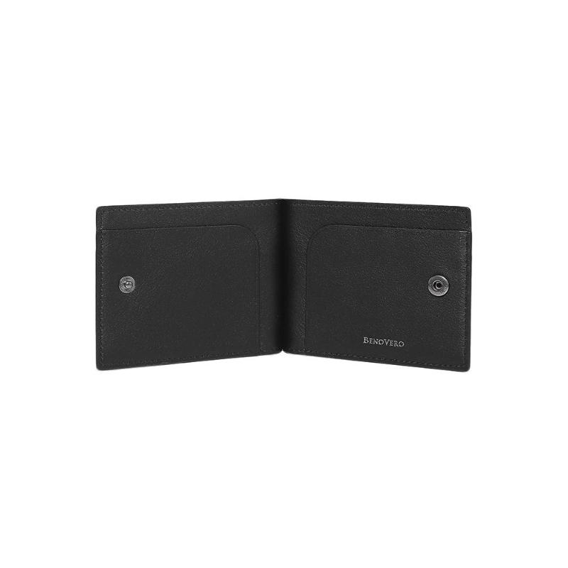Benovero 2026 Ss Alex Soft Card Wallet Black Bmg1acp5201k1