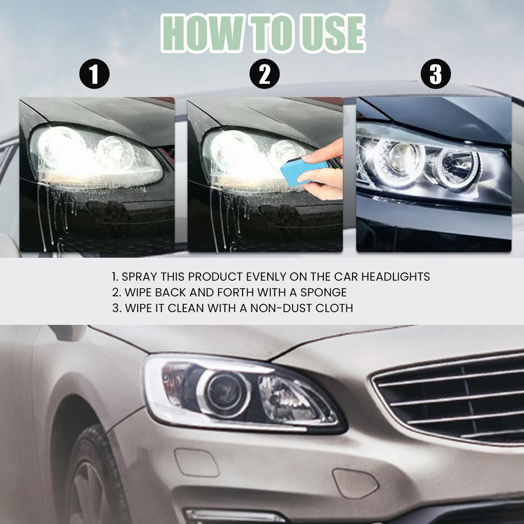100ml Car Headlight Restoration Polishing Kit Headlamp Repair Kits Car Light Polisher Cleaning Paste Cars Paint Refurbish Agent