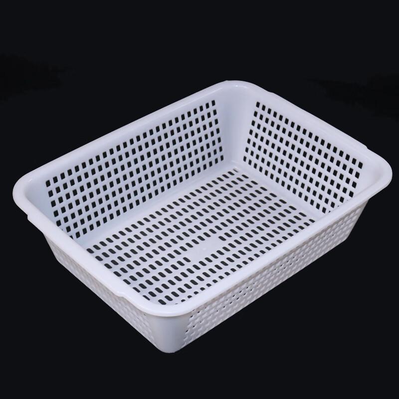 Commercial Plastic Square Sieve Storage Basket