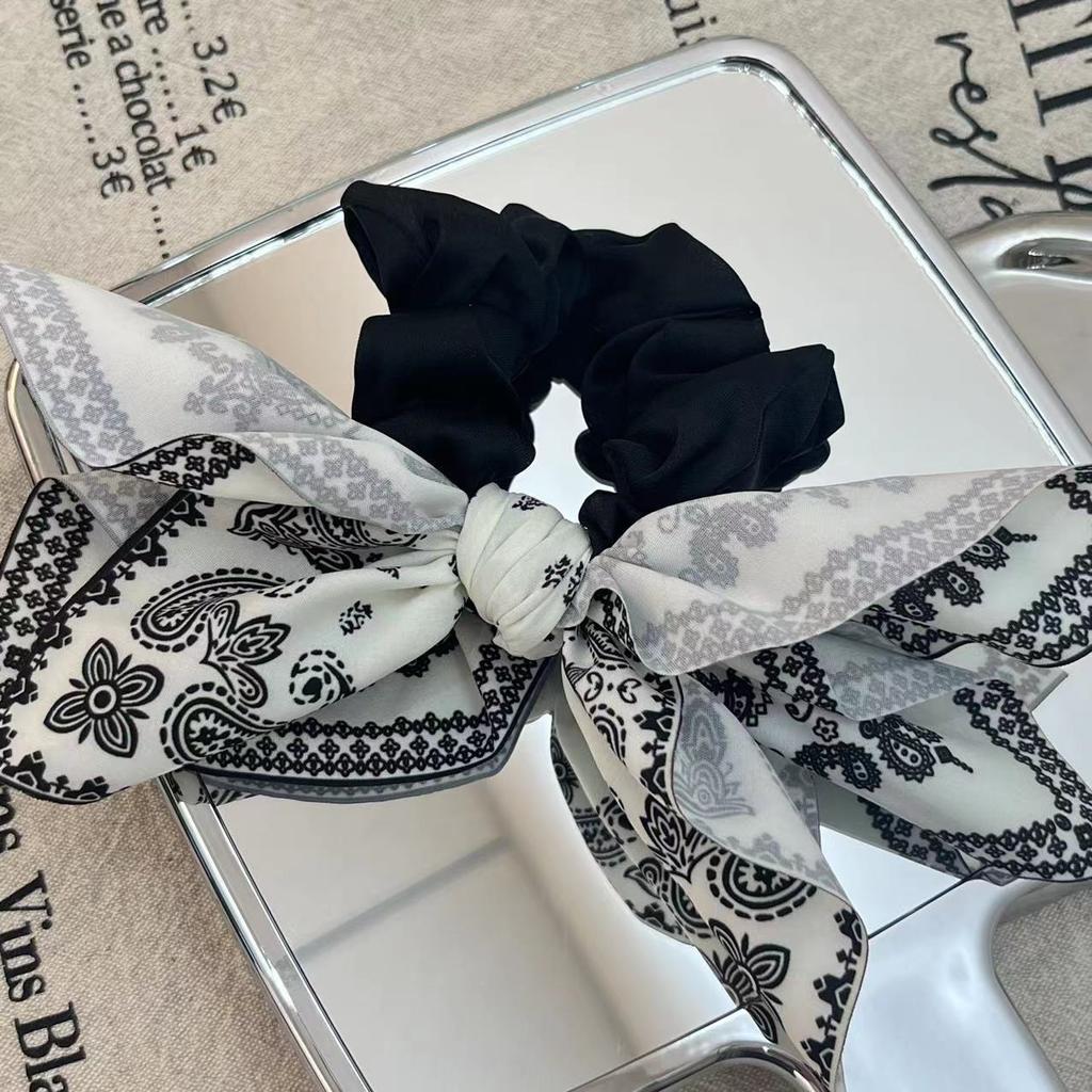 Vintage Bow Hair Clip Non-Slip Jaw Clip Strong Hold Bohemian Style Women's Beaded Jewelry Accessory