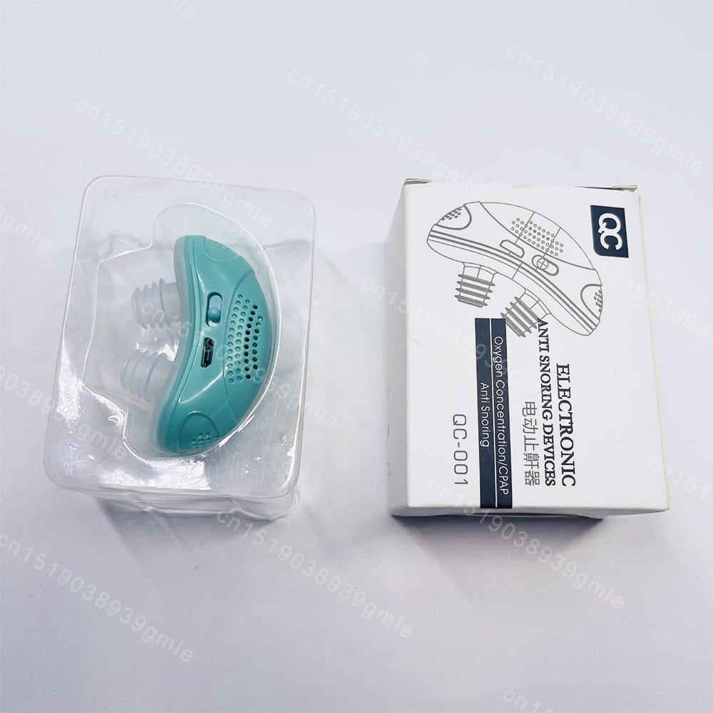 

Электрическое устройство против храпа Клипса для носа Стоппер против храпа Средство от храпа Помощь Защита Ночь Лучшее дыхание Улучшение качества сна зелёный