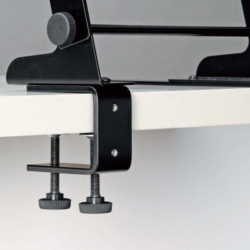 Kikutani LT-200B Laptop Stand, PCDJ Stand with 4 Extension Bars and Desktop Mounting Attachment