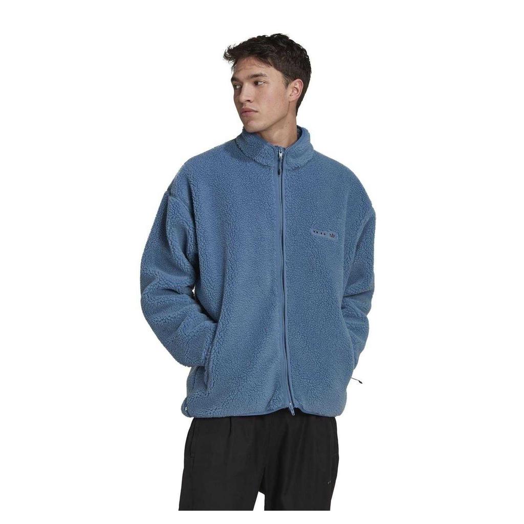 adidas Mens Sherpa Fleece Jacket