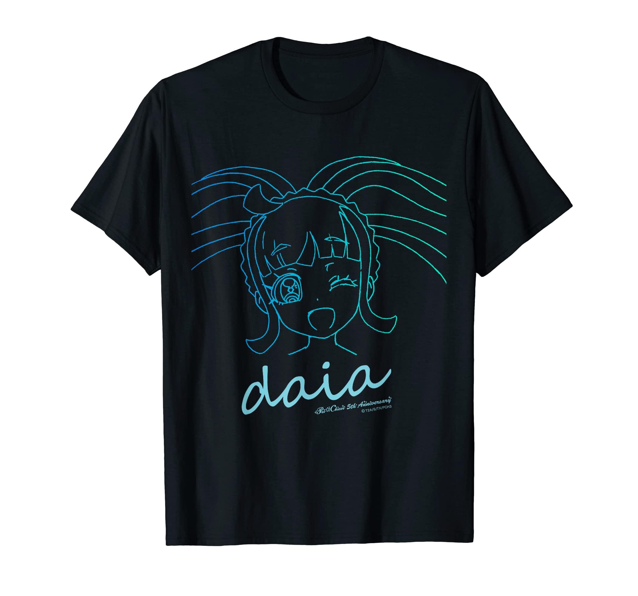 

Kiratto Prichan Face Series Dia T-shirt чорний