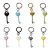 Elegant Love Symbol Keychain Sturdy Alloy Metal Charm Heart Key Ring For Daily Use Gift Anniversary Valentine