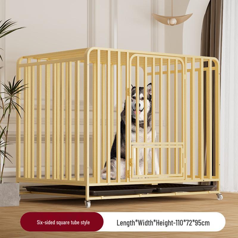 Large Indoor Dog Kennel for Golden Retrievers and Labradors