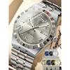 1 Stück Herren Edelstahl Klassische Business-Wochenanzeige Datum Quarz Uhr, Wasserdichte Leuchtende Herren Armbanduhr, Geschenk für Männer