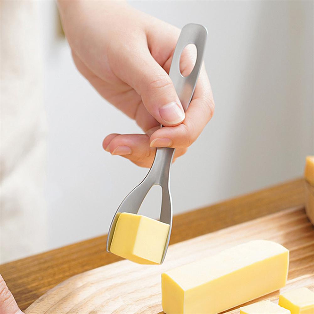 Butter Cube Spatula Sharp Blade Durable 24g Silicone Material Butter Spreader Knife Kitchen Gadgets Baking Tool Uniform Cut