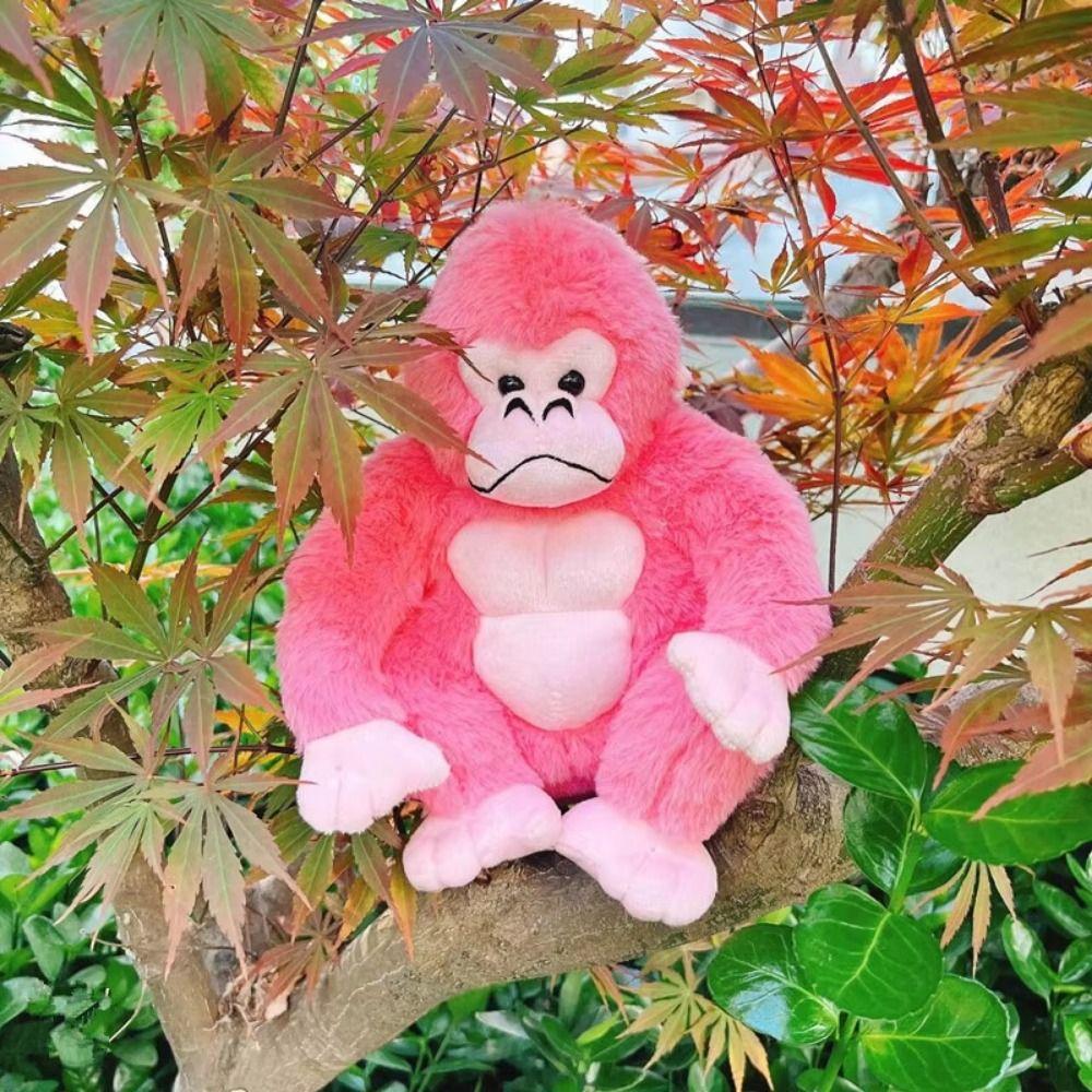 Chimpanzee Orangutan Stuffed Doll Simulation Monkey Plush Doll Gorilla Plush Toy  Birthday Gifs