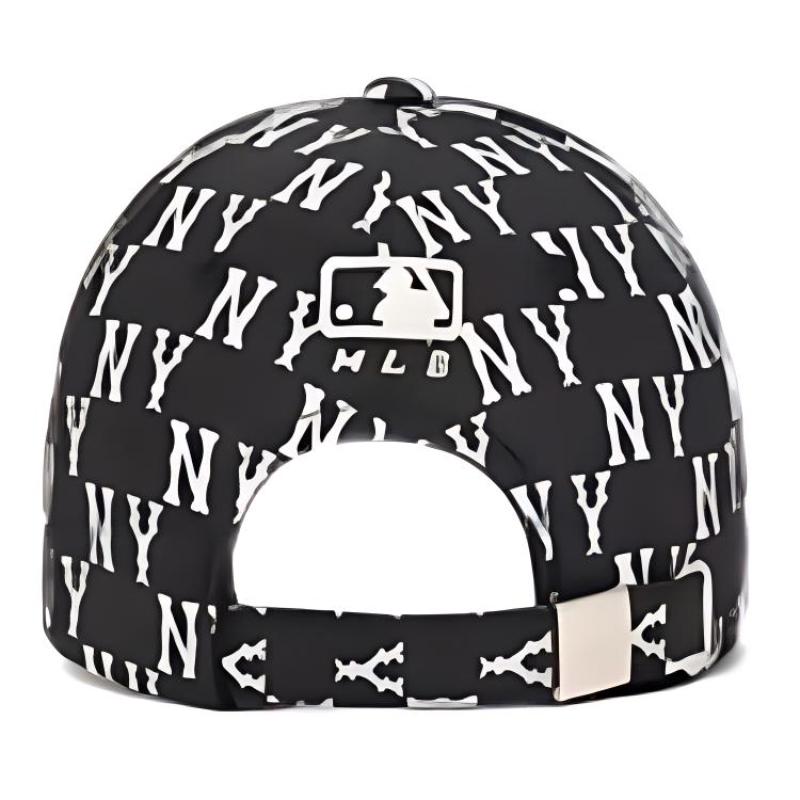 MLB Детские Бейсболки с Принтом Букв, Полиэстер, Хлопок, Черные, Модные, для Детей 7ACPM013N