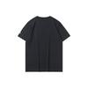 Li Ning T Shirts Men's Black Crew Neck Moderate Straight Fit AHSQ527-1
