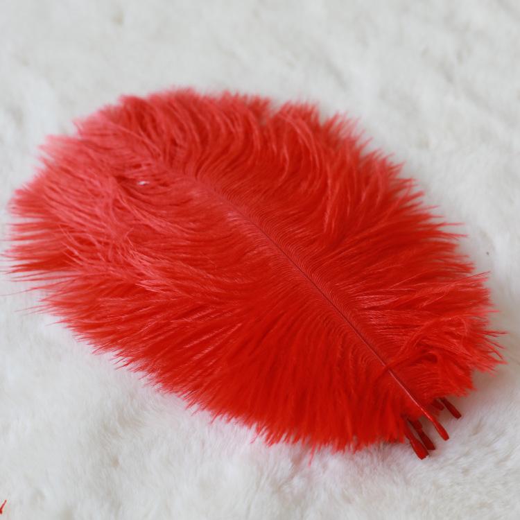 24 Colors 15-20Cm Ostrich Feather, Hotel Wedding Window Home Decoration Ostrich Feather