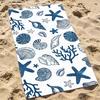 Shell Towel Beach Towel Oversized Super Absorbent Soft Swim Beachtowels For Men, Women