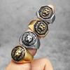 Luxus König der Löwen Tier Herren Ringe Edelstahl Punk Rock Schlicht Neu Damen Schmuck Mode Accessoires Geschenk