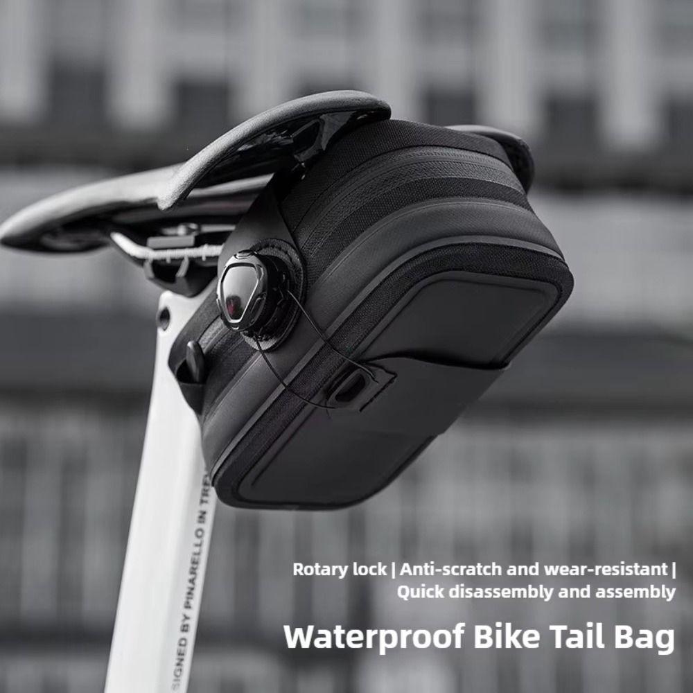 Large Capacity Rainproof Cycling Bag 360° Rotating Buckle Road Bicycle Bag  Outdoor Riding