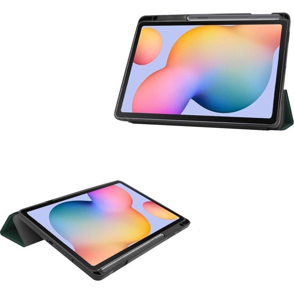 Case for Samsung Galaxy Tab S6 Lite 10.4" 2020/2022/2024, with stylus holder, Green