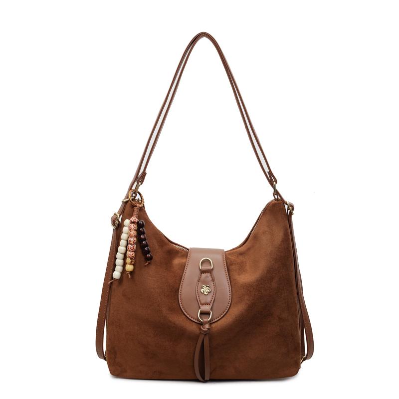 Large Capacity Faux Suede Women's Crossbody Bag Casual Versatile Delicate Crossbody Bag 2026 High Quality Ccise Shoulder Bag