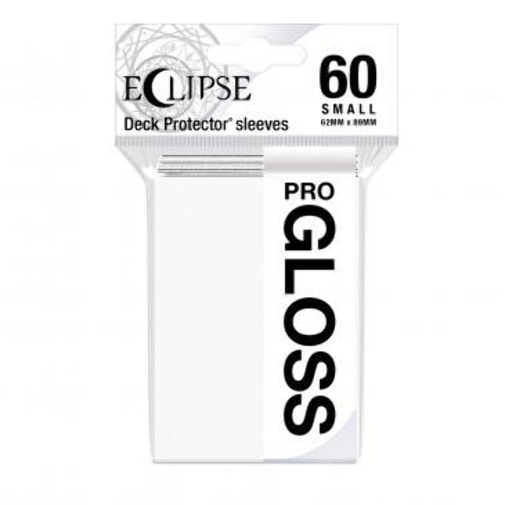 

Ultra Pro Eclipse Pro Gloss Small Arctic White Sleeve Deck Protector Sleeve 15624