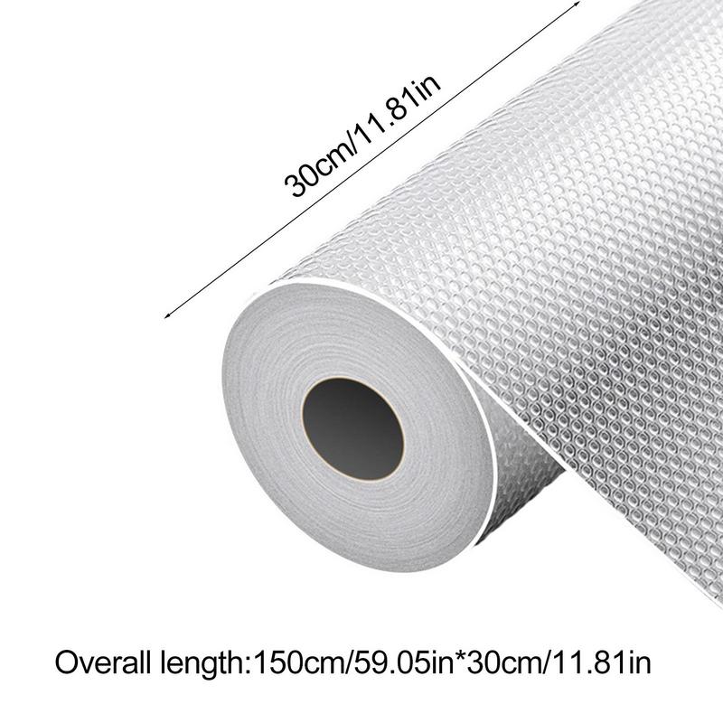 1 Roll Can Cut Table Mat Drawers Cabinet Shelf Liners Drawer Liners Fridge Pad 59x11.8in Non-Slip Durable EVA Drawer Pad