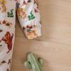 Macacão de Bebê Recém-Nascido Estampa Cavalo Andando Roupa Macacão de Manga Comprida Roupas Macacão de Manga Comprida para Criança Pequena (0-24M)