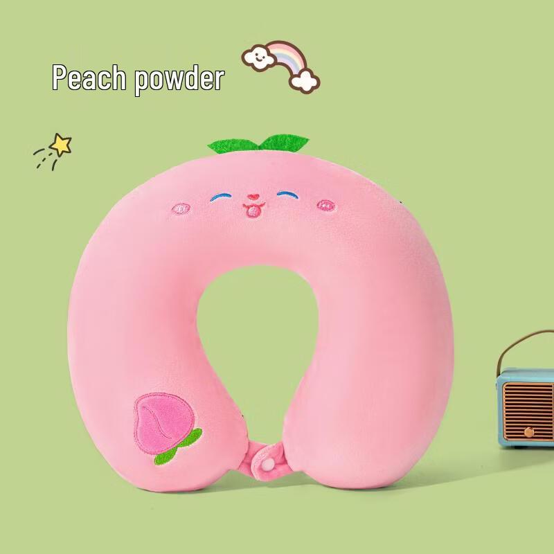 OEINGOEING Cartoon Memory Foam U-Shape Neck Travel Pillow